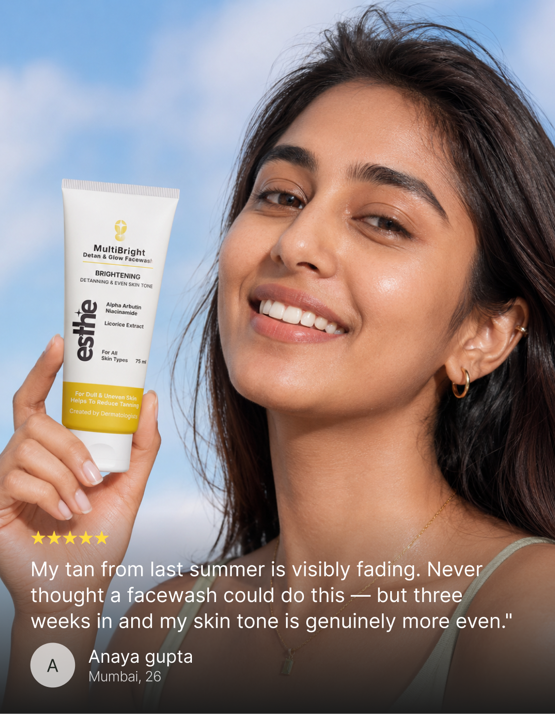 MultiBright Detan & Glow Facewash