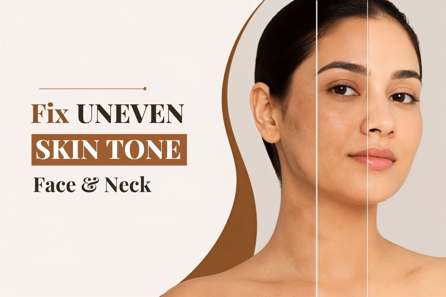 Fix Uneven Skin Tone on Face and Neck