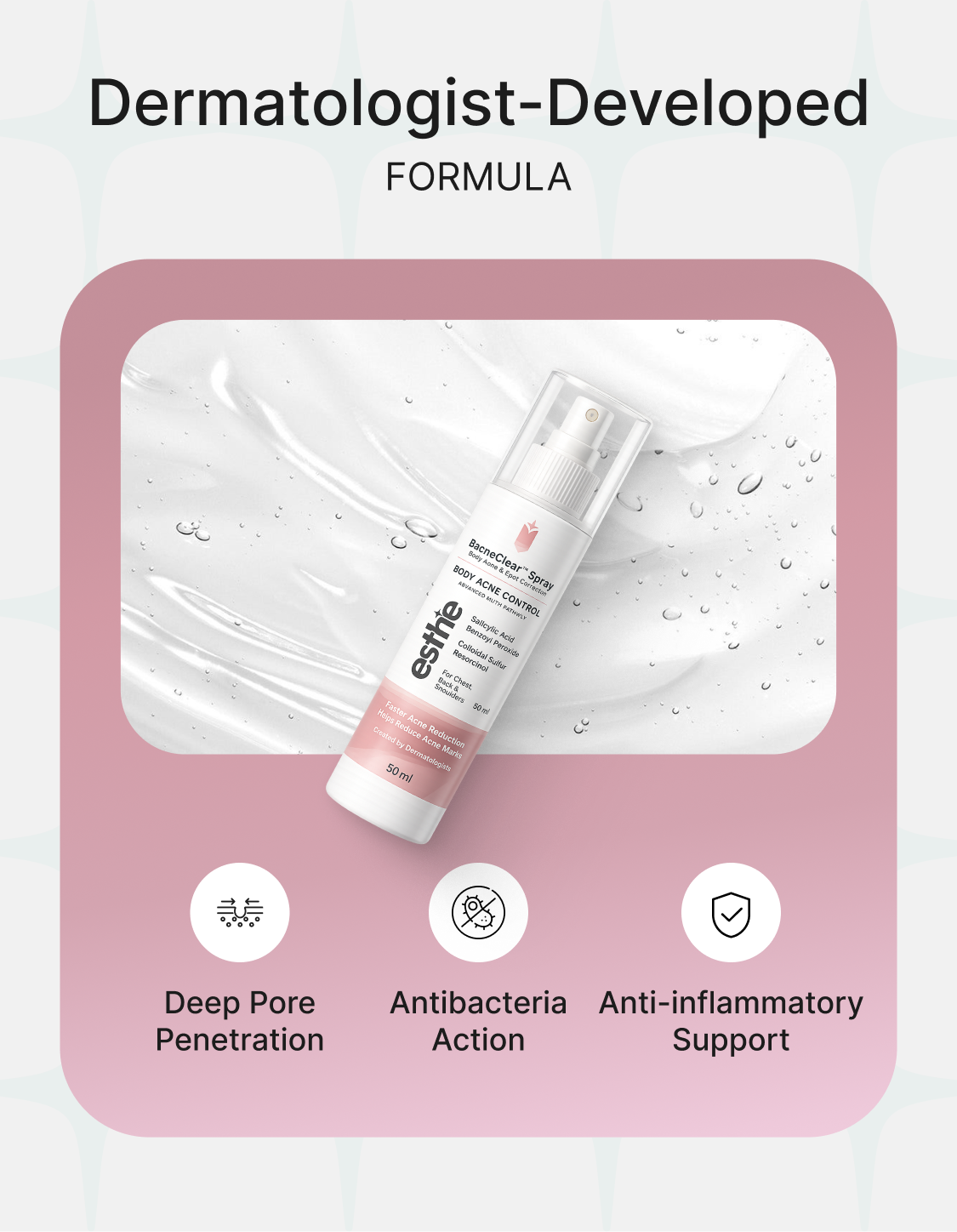BacneClear™ Body Acne & Spot Corrector Spray