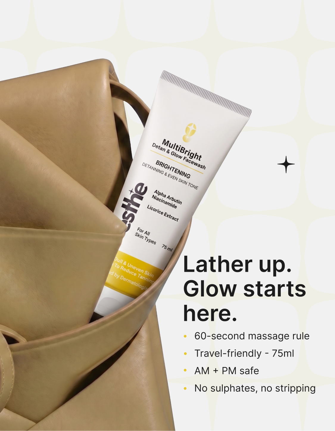 MultiBright Detan & Glow Facewash