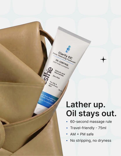Clarify OC Deep Cleansing Facewash
