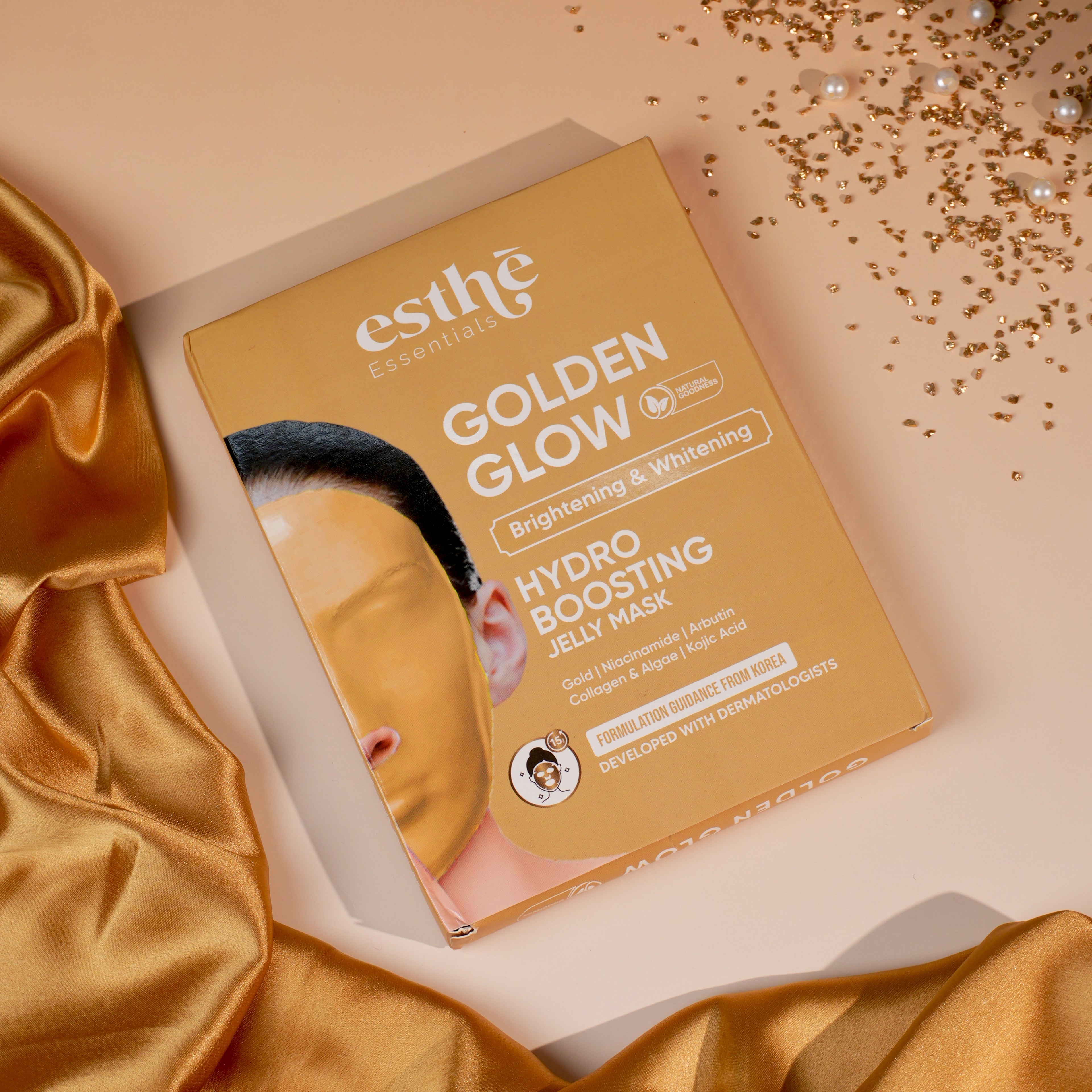 Golden Glow Hydro Boosting Jelly Mask