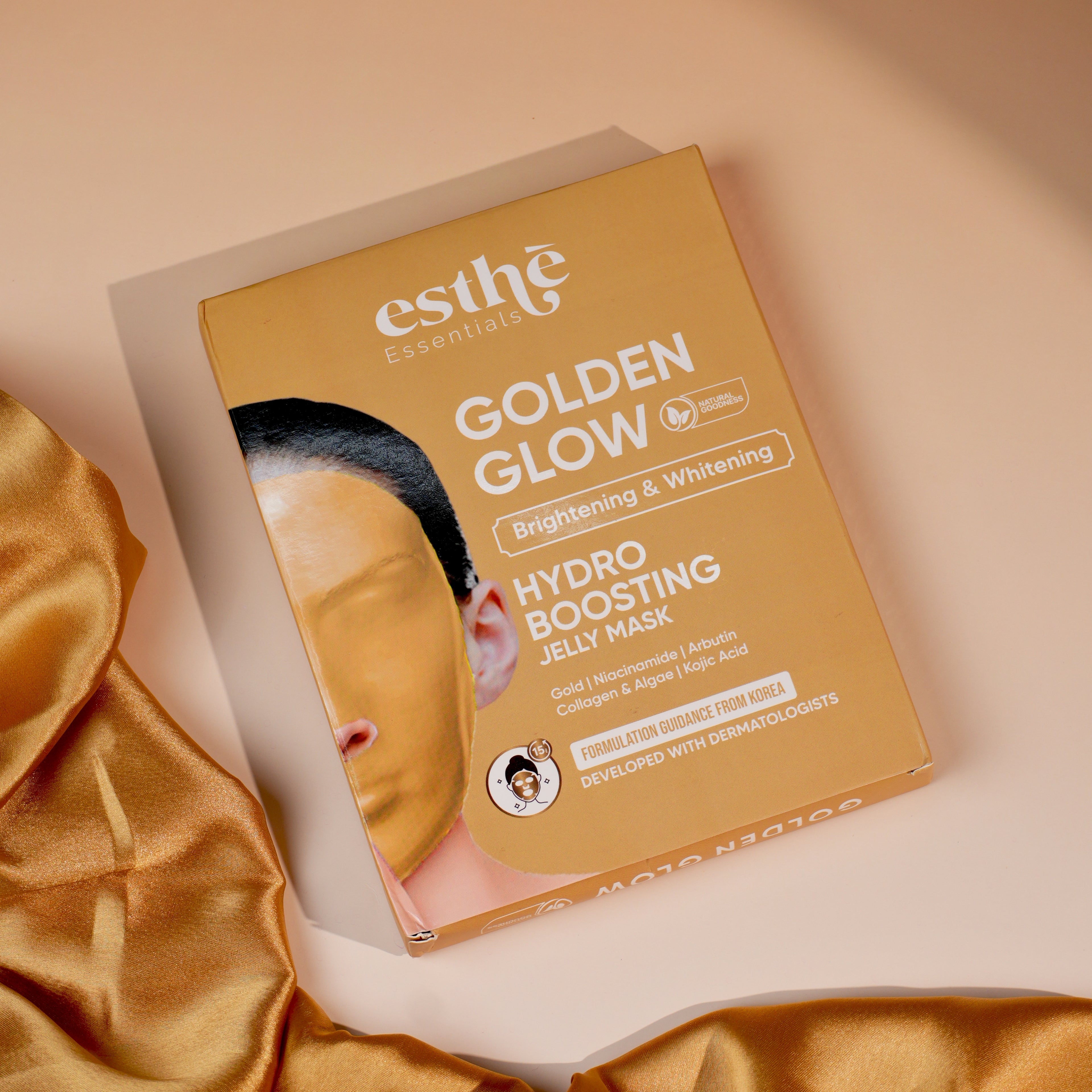Golden Glow Hydro Boosting Jelly Mask