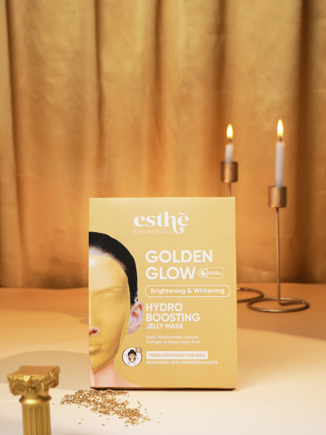 Golden Glow Hydro Boosting Jelly Mask